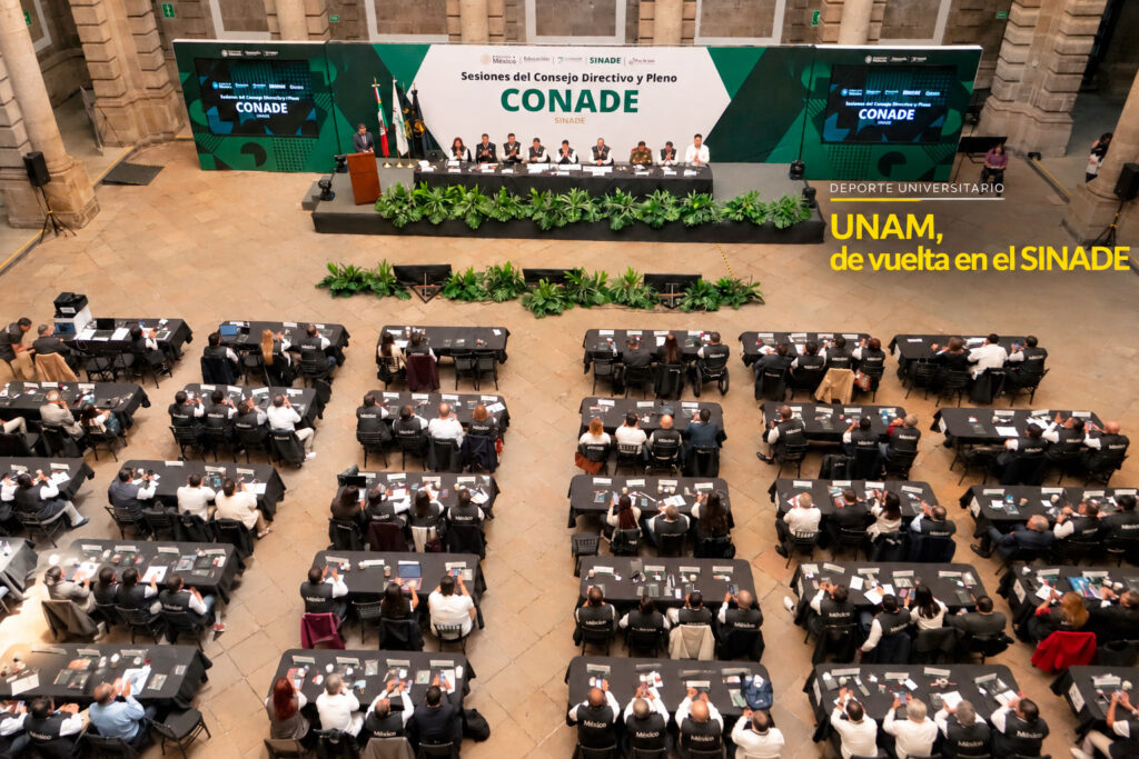 UNAM recupera presencia en el órgano directivo del deporte nacional